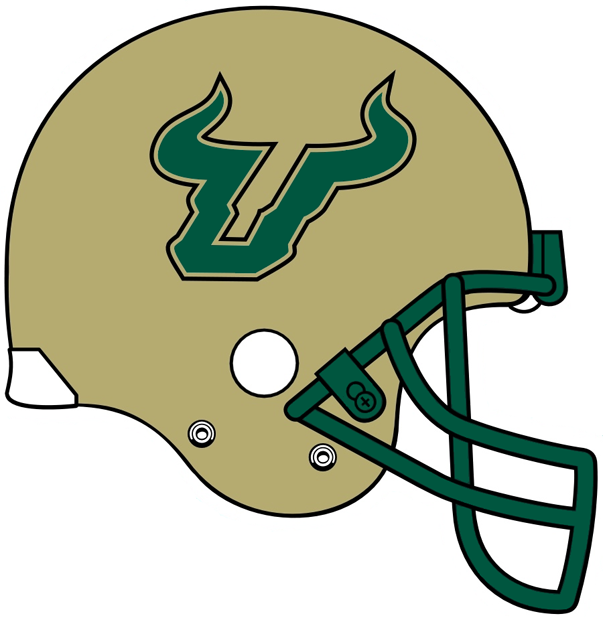 South Florida Bulls 2003-Pres Helmet Logo t shirts DIY iron ons